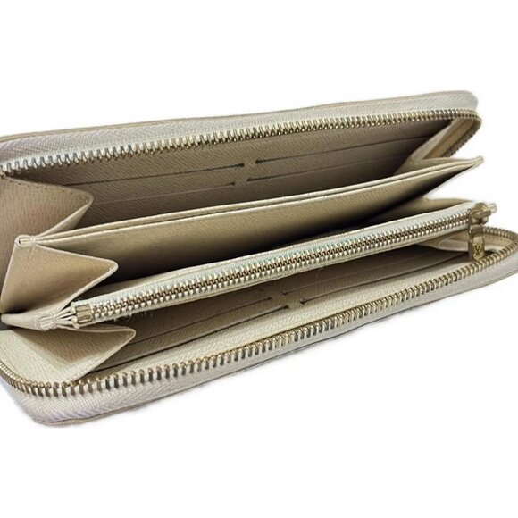LOUIS VUITTON Zippy Wallet Azur Damier Long Wallet - Picture 3 of 5